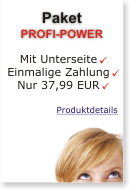 Der Suchmaschineneintrag für die kleine Firmenvisitenkarte oder die Privathomepage